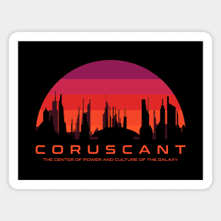 Coruscant Sticker